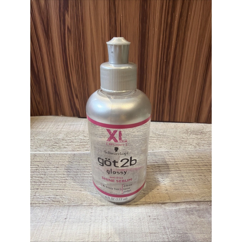 Got2b Glossy Anti Frizz Shine Serum XL 6 FL OZ Schwarzkopf Discontinued